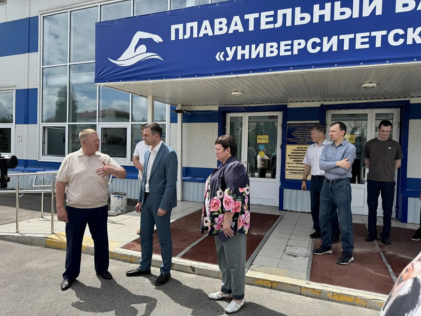 Озвучены сроки окончания ремонта бассейна СГУ